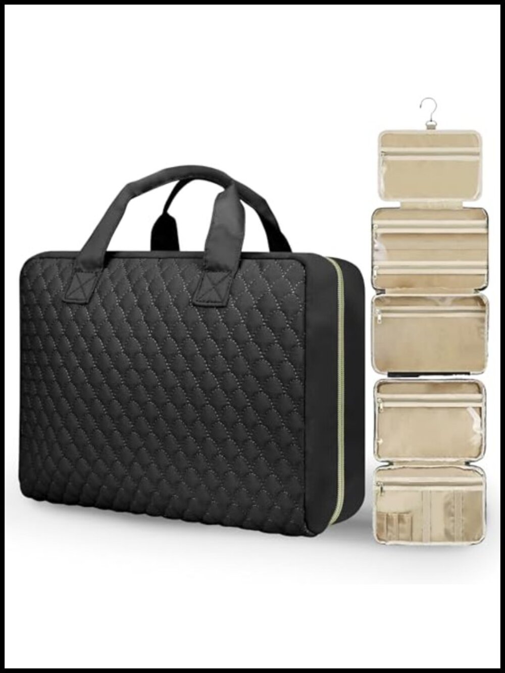 Waterproof Hanging Travel Toiletry Bag Makeup Organizer
